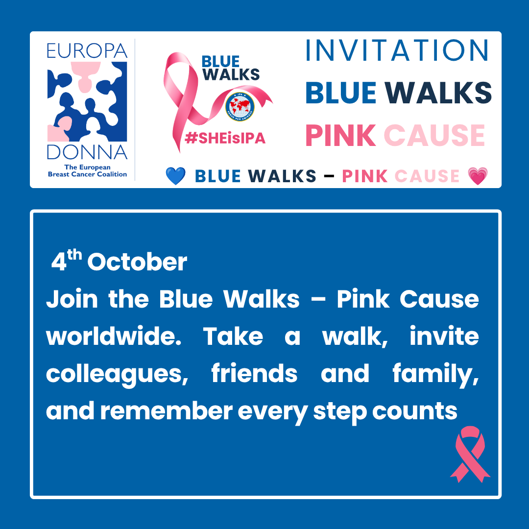 Blue Walks - Pink Cause